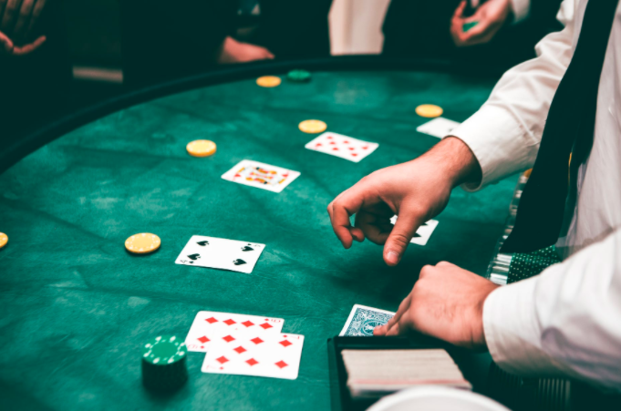 playing in casino