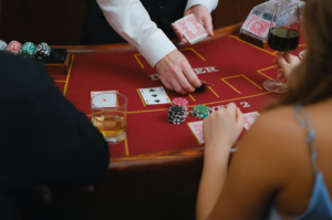 red table