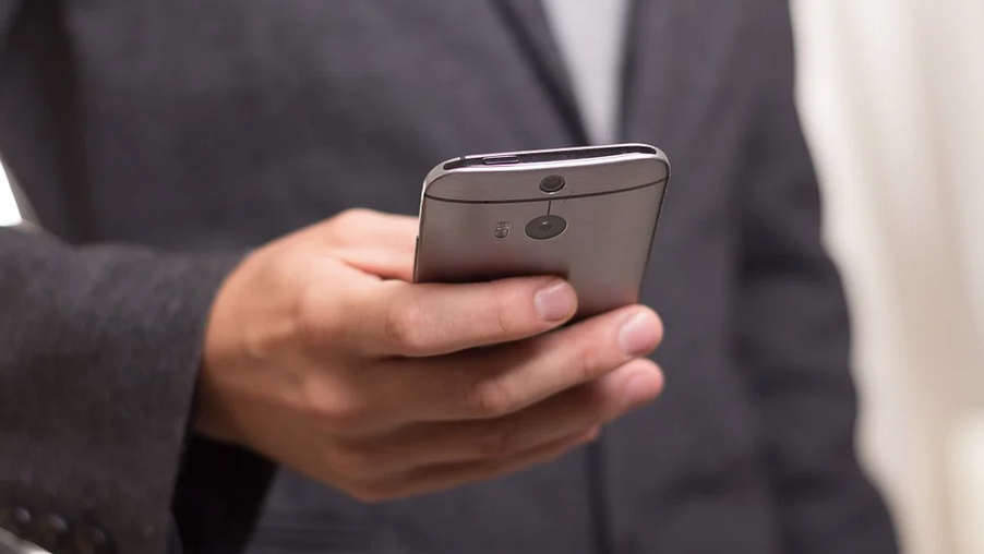 using a phone